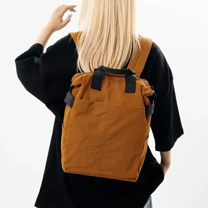 [SOLD OUT] 브라운 백팩 토트백 겸용 가방