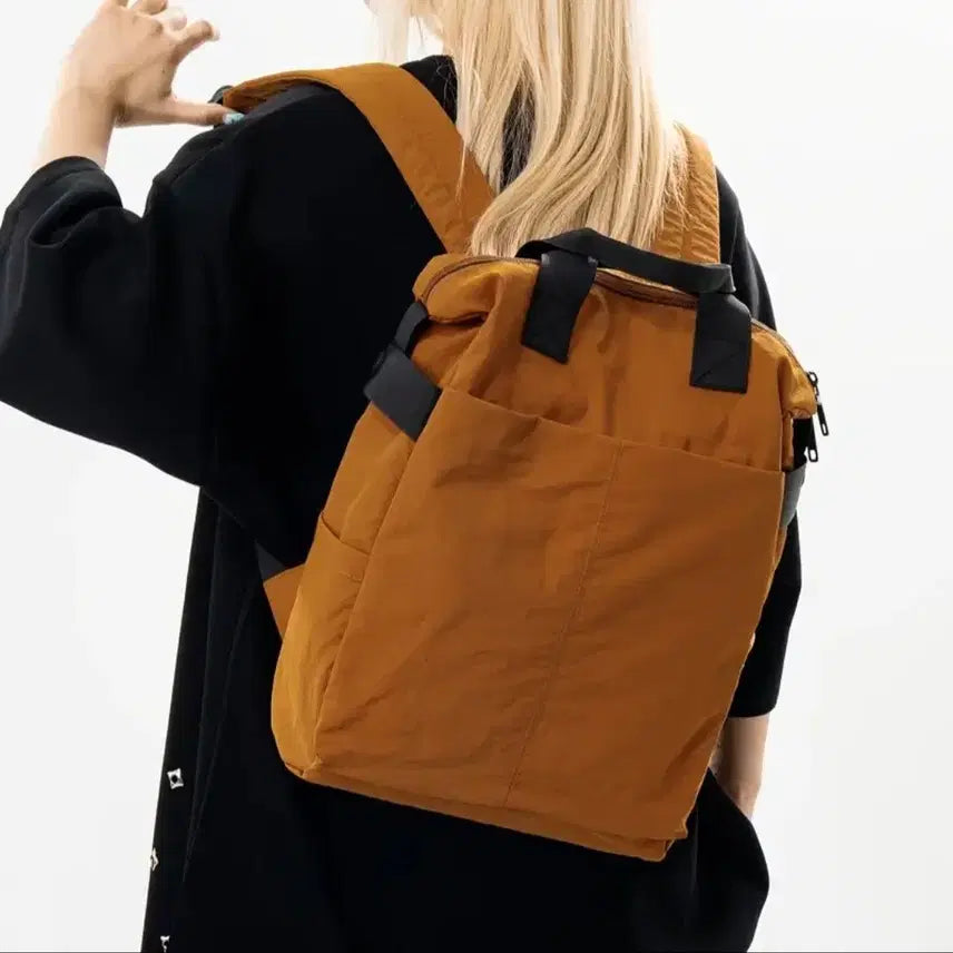 [SOLD OUT] 브라운 백팩 토트백 겸용 가방