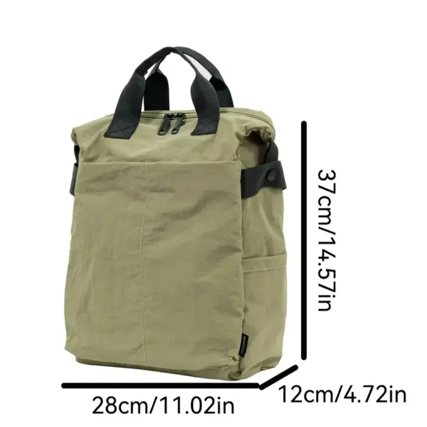 [SOLD OUT] 브라운 백팩 토트백 겸용 가방
