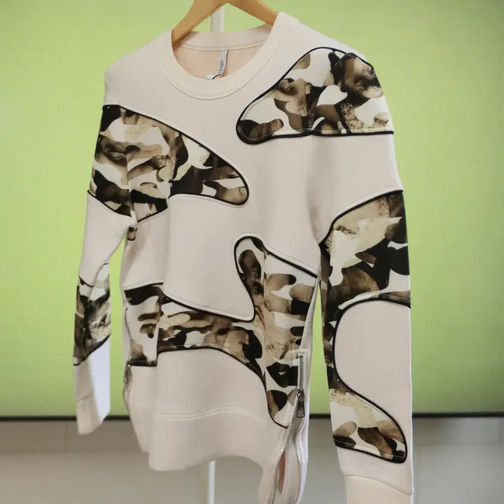 [BUNJANG] Neil Barrett Camo Detail Sweatshirt / (정품) 닐바렛 카모 디테일 맨투맨