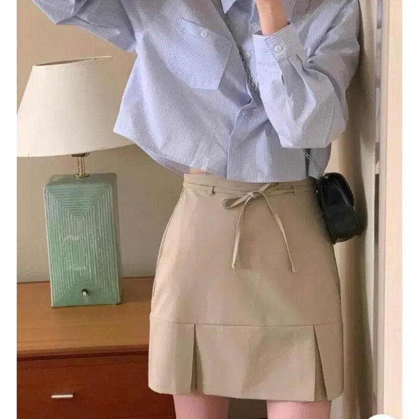 [BUNJANG] Peter &amp; Wendy Mini Skirt / 피터앤웬디 제작 미니 스커트