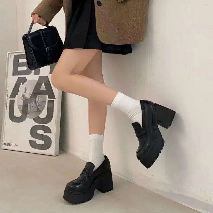 [BUNJANG] 서브컬처 패션 데일리 오피스룩 초고힐 슈즈 구두(3종) / 서브컬처 패션 데일리 오피스룩 초고힐 슈즈 구두(3종)