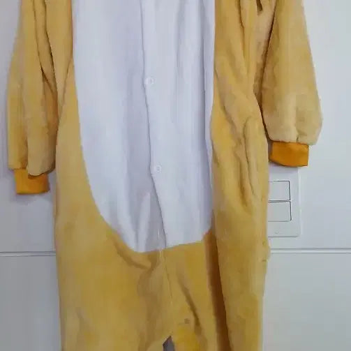 [BUNJANG] Yellow Animal Pajamas Size S / 동물잠옷 s