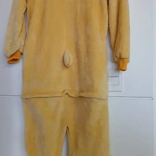 [BUNJANG] Yellow Animal Pajamas Size S / 동물잠옷 s
