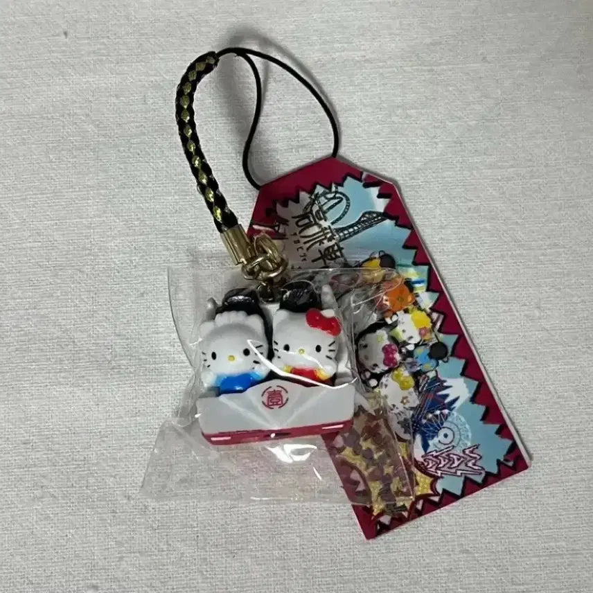 [SOLD OUT] [고전문구] 키티 스트랩 산리오 키링