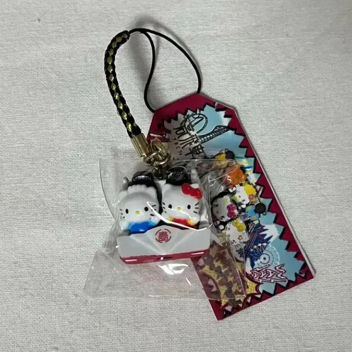 [SOLD OUT] [고전문구] 키티 스트랩 산리오 키링
