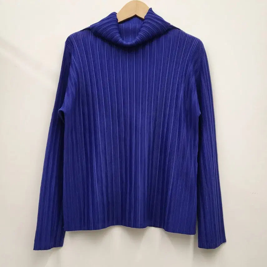 [BUNJANG] Pleats Please Turtleneck Top / 플리츠플리즈 폴라티
