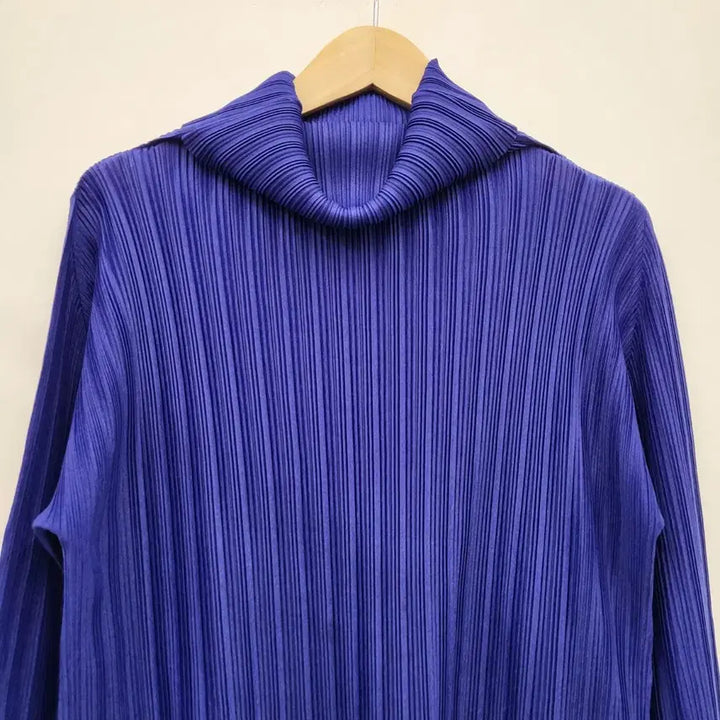 [BUNJANG] Pleats Please Turtleneck Top / 플리츠플리즈 폴라티