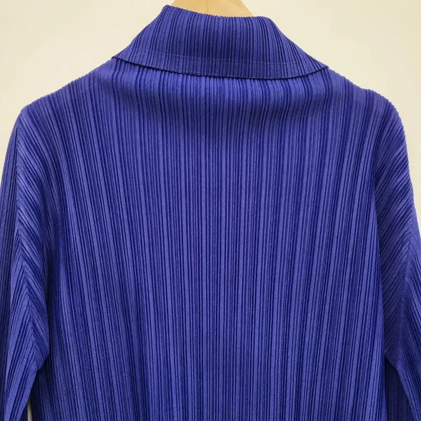 [BUNJANG] Pleats Please Turtleneck Top / 플리츠플리즈 폴라티