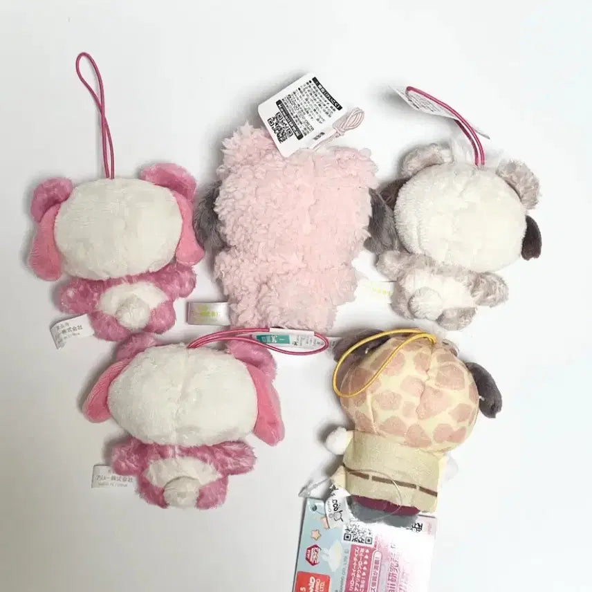 [BUNJANG] Sanrio My Melody Pochacco Plush Mascot / 산리오 마이멜로디 포차코 인형 마스코트 일본 정품 뽀글이