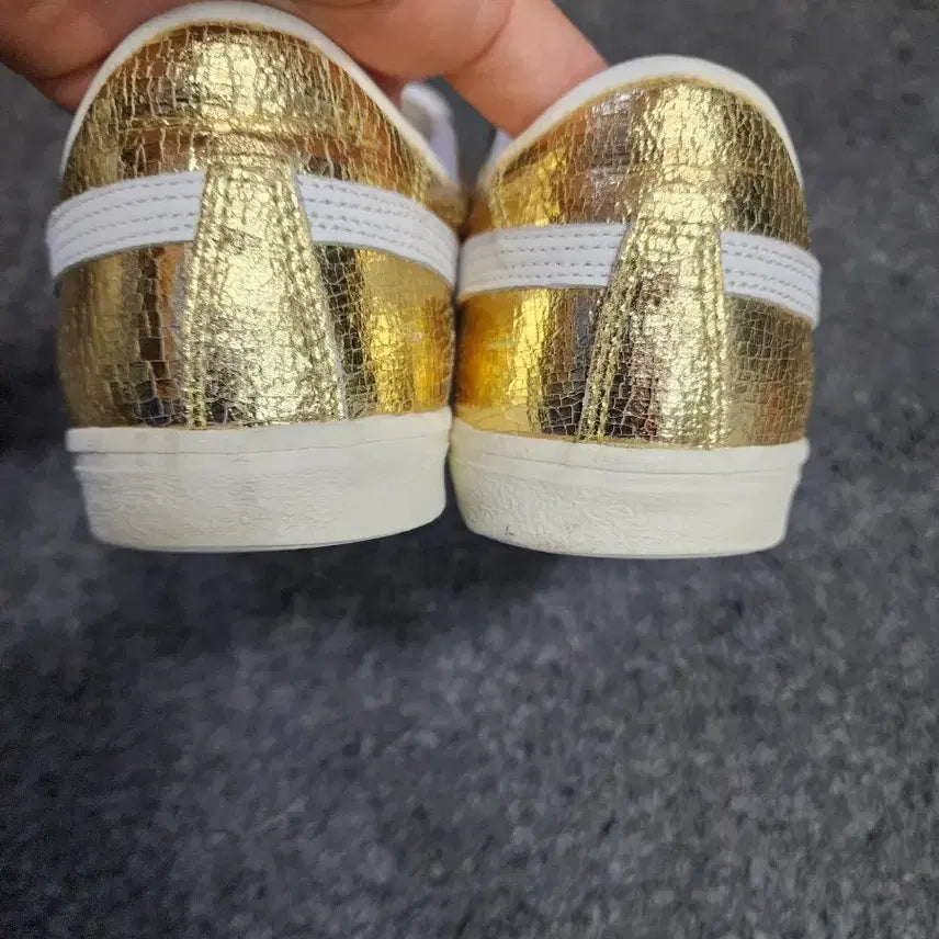 [BUNJANG] Onitsuka Tiger Fabre Gold Sneakers / 오니츠카타이거 골드 파브레 260사이즈