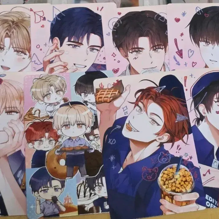 [BUNJANG] TESTAR Idiya Photocard Bundle Set / 데못죽 이디야 포카 8개 풀세트