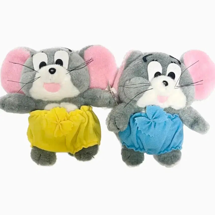 [BUNJANG] Tom and Jerry Jerry Doll Vintage / [2개] 고전 톰과제리 제리 인형 레트로 빈티지