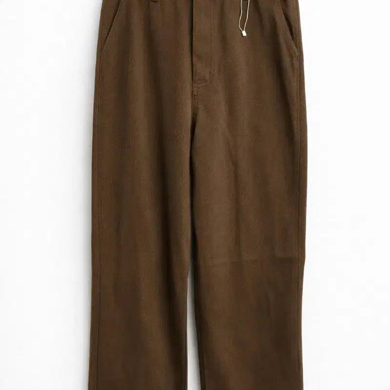 [SOLD OUT] 브라운 와이드 데님 팬츠