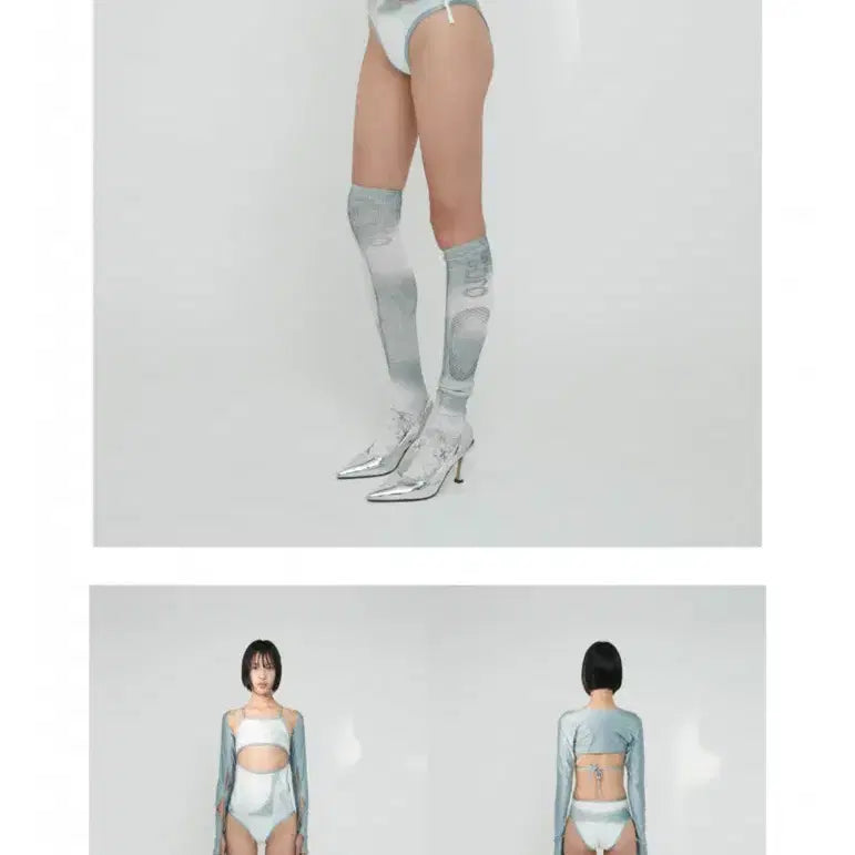 [SOLD OUT] 오호스 그래픽 프린티드 니삭스