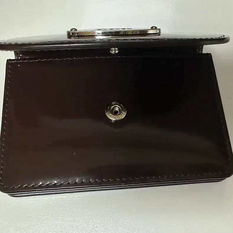 [BUNJANG] EIE Wallet Card Holder Dark Chocolate / <이이에> 비비 월렛 카드지갑 다크초콜릿