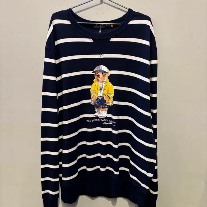 [BUNJANG] Polo Ralph Lauren Bear Sweatshirt / 폴로 랄프로렌 베어 신형 맨투맨