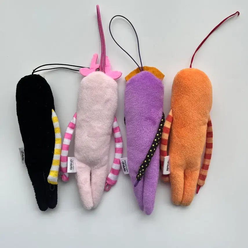 [BUNJANG] Mokeke Yukio Mascot Keyring Bundle Set / [4개] 일본 모케케 인형 키링 마스코트 스트랩 유키오