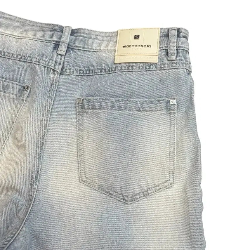 [BUNJANG] Wooyoungmi Straight Denim Pants Light Blue 23SS / 우영미 스트레이트 데님 팬츠 라이트 블루 23SS