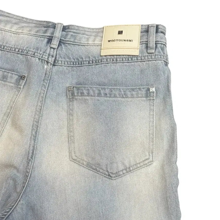 [BUNJANG] Wooyoungmi Straight Denim Pants Light Blue 23SS / 우영미 스트레이트 데님 팬츠 라이트 블루 23SS