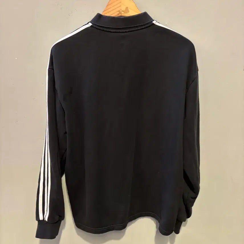 [BUNJANG] Adidas Half-Zip Sweatshirt / 아디다스 정품 반집업 맨투맨