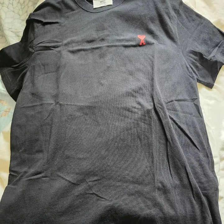 [BUNJANG] AMI Small Heart Short-Sleeve T-Shirt / 아미 스몰 하트 반팔