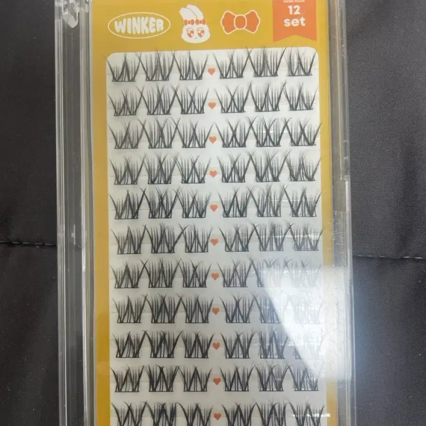 [BUNJANG] Winker False Eyelashes Set / 윙커 속눈썹 인조 속눈썹 4개