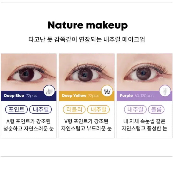 [BUNJANG] Winker False Eyelashes Set / 윙커 속눈썹 인조 속눈썹 4개