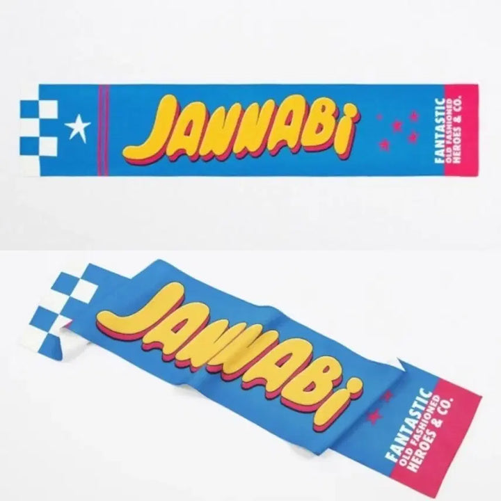 [BUNJANG] JANNABI 7th Slogan &amp; Badge Set / 잔나비 7기 슬로건 (증정:보라돌이 뱃지)