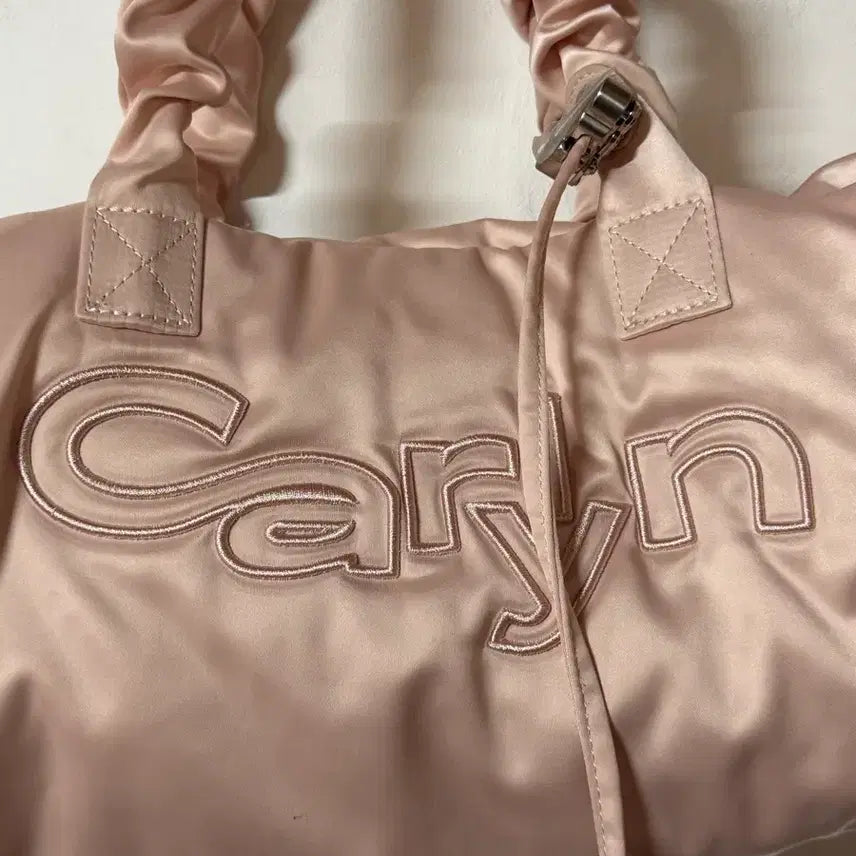 [BUNJANG] CARLYN Boston Tote Bag / 새상품 칼린 CARLYN 딸기우유 보스턴백 토트백