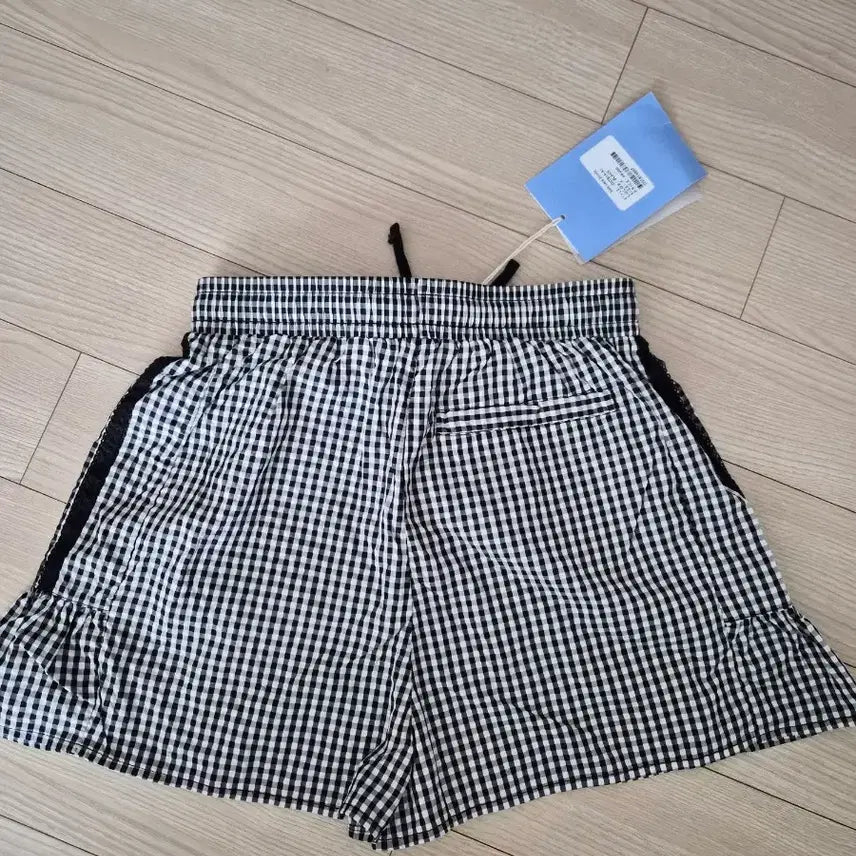 [SOLD OUT] 타입서비스 레이스 체크 반바지 새상품