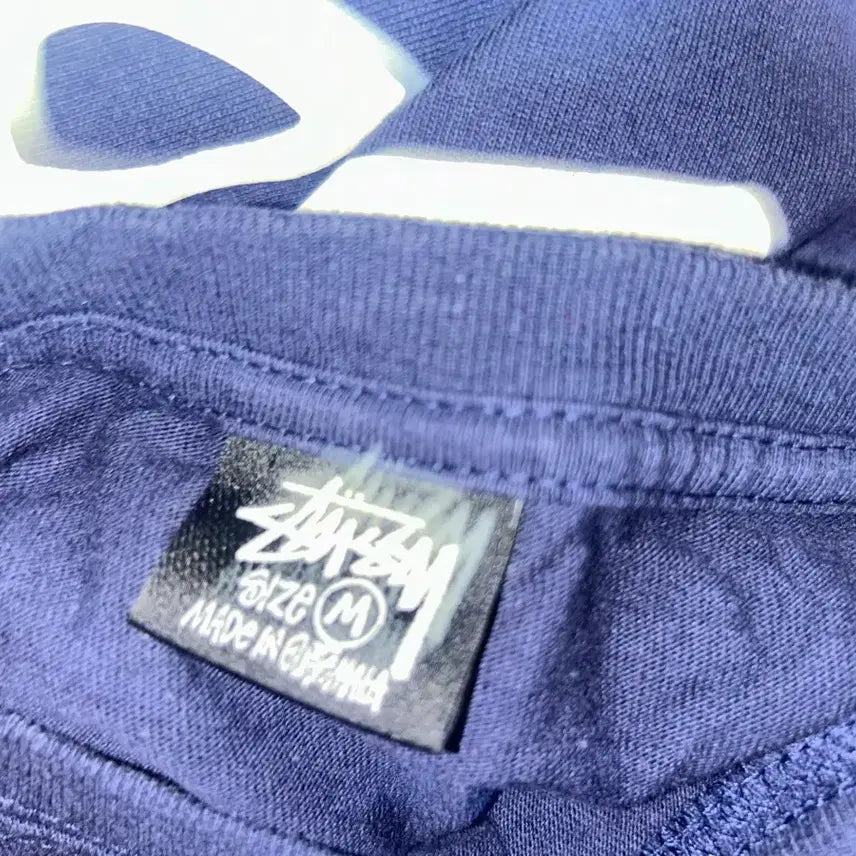 [BUNJANG] Stussy Basic Long Sleeve Navy M / 스투시 베이직 롱 슬리브 네이비 M
