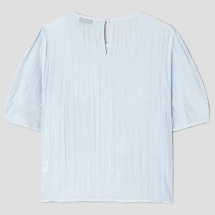 [BUNJANG] 8 Seconds Short Sleeve Sheer Blouse / 에잇세컨즈 반소매 쉬어 블라우스