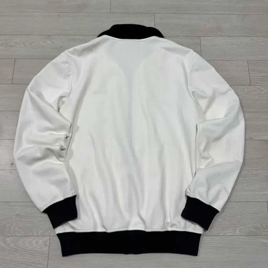 [BUNJANG] Adidas Beckenbauer Track Top (White/Black) - Size 100 / 아디다스 흰검 베켄바우어 트랙탑 100