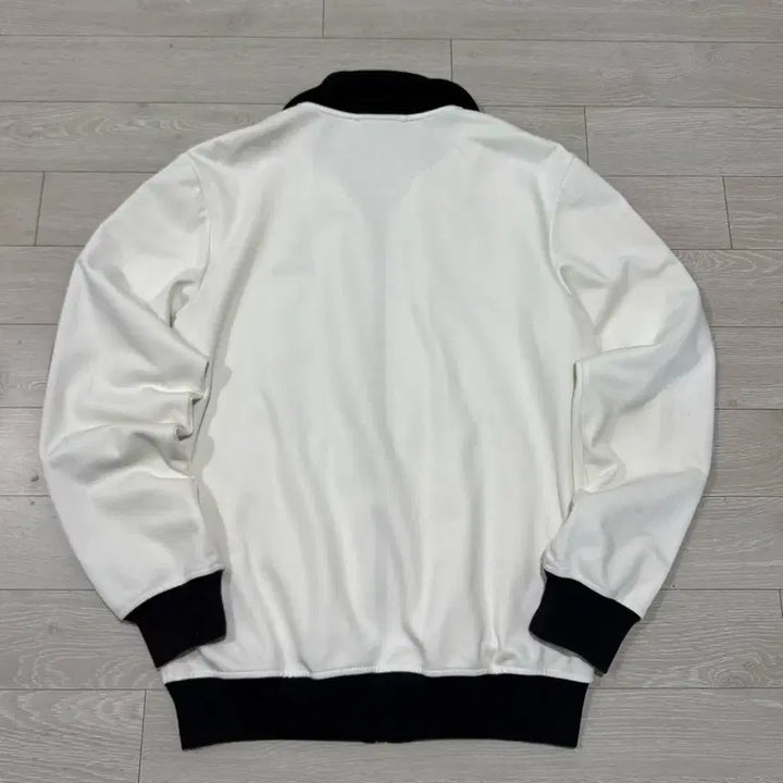 [BUNJANG] Adidas Beckenbauer Track Top (White/Black) - Size 100 / 아디다스 흰검 베켄바우어 트랙탑 100