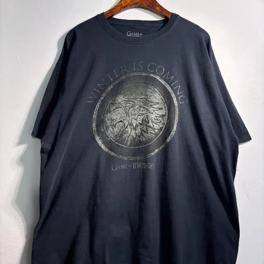 [BUNJANG] Game of Thrones Vintage Short Sleeve T-shirt / 만원샵) game of thrones 빈티지 반팔 티셔츠 L C265