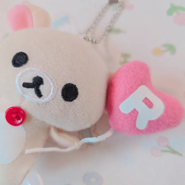 [BUNJANG] Korilakkuma Heart Balloon Mascot Keyring Doll / 고전) 하트풍선 코리락쿠마 마스코트 키링형 인형