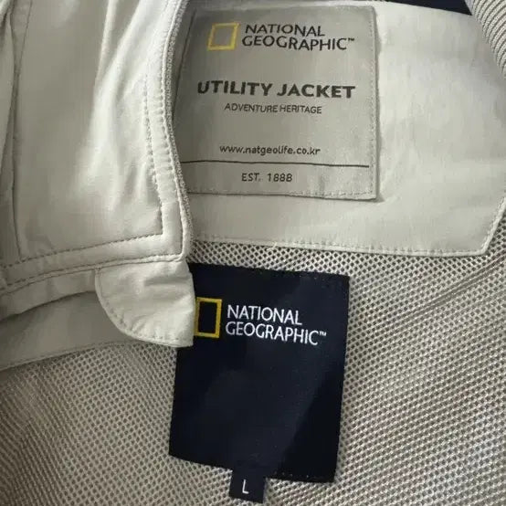[BUNJANG] National Geographic Windbreaker Jacket / 네셔널지오그래픽 바람막이