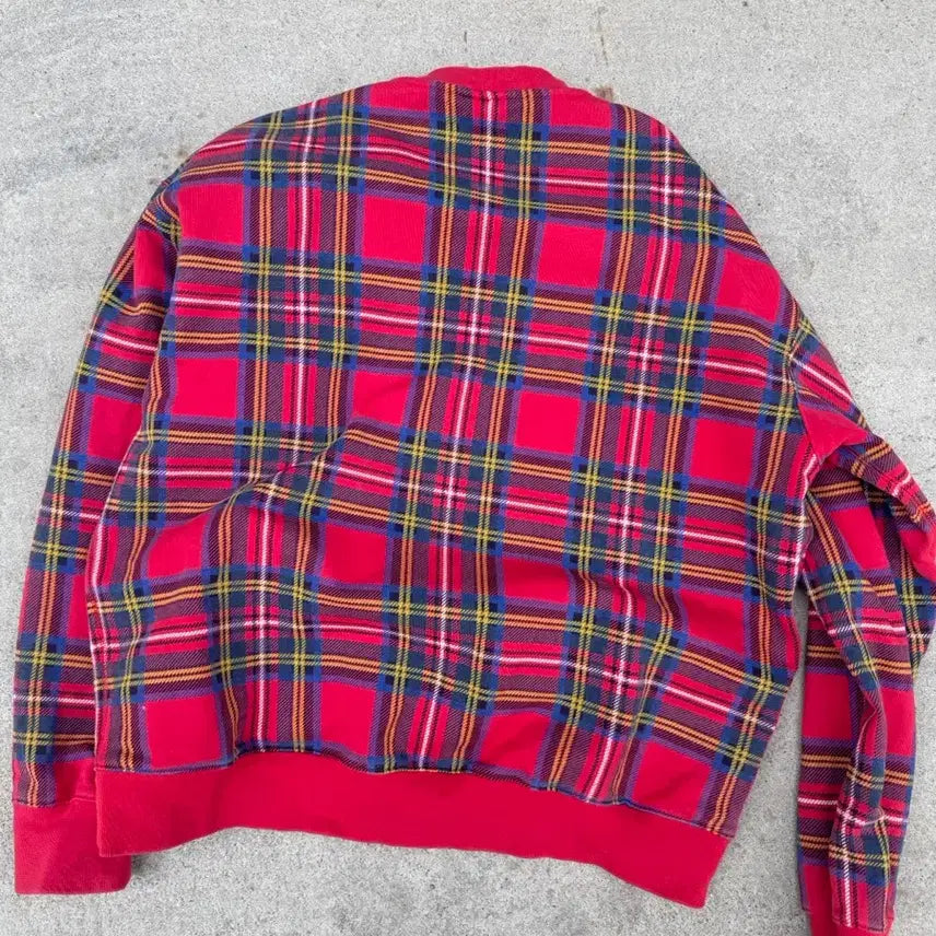 [BUNJANG] Nike Lab NRG Plaid Crewneck / L 나이키 랩 NRG 플레이드 크루넥