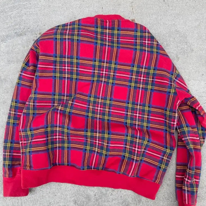 [BUNJANG] Nike Lab NRG Plaid Crewneck / L 나이키 랩 NRG 플레이드 크루넥
