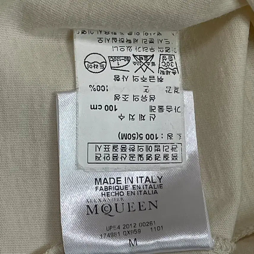 [SOLD OUT] 알렉산더 맥퀸 (반팔)