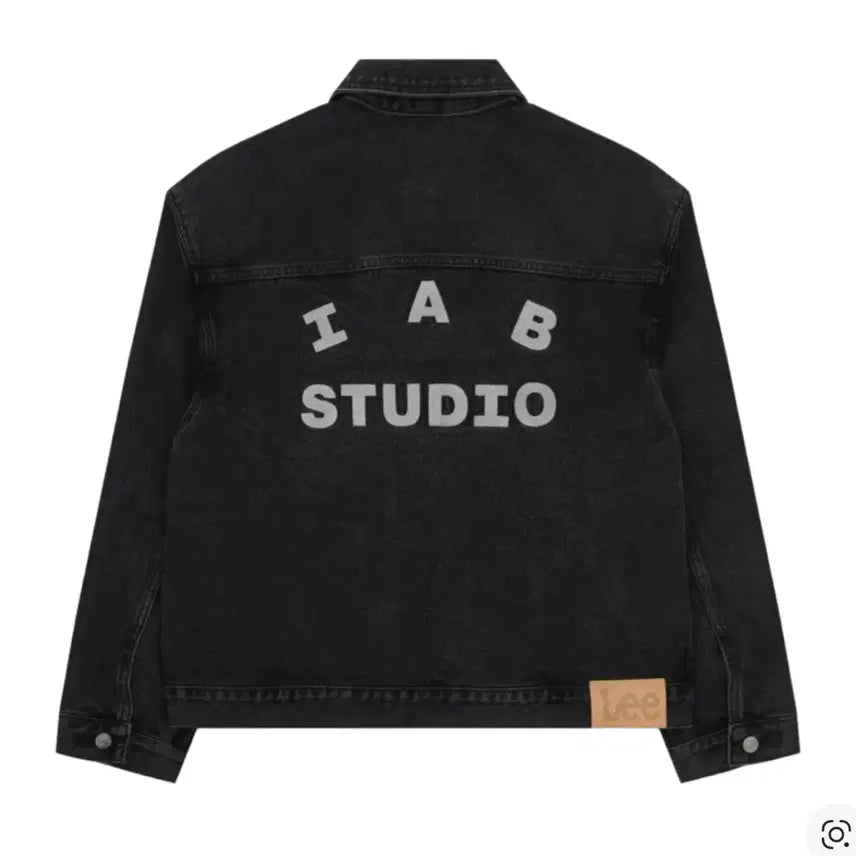 [SOLD OUT] 아이앱 스튜디오 x 리 데님 자켓 블랙