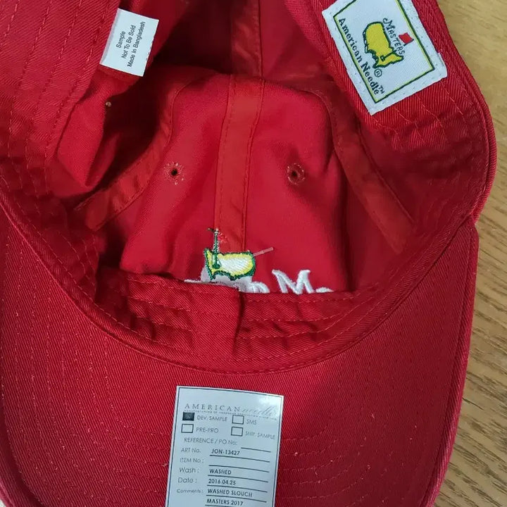[BUNJANG] Masters 2017 Golf Cap / 마스터스 2017 여러가지색상 볼캡 모자 새제품