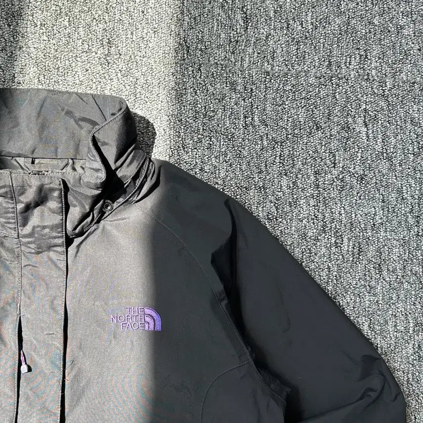 [BUNJANG] The North Face Hyvent Purple Logo Windbreaker Jacket / 노스페이스 하이벤트 퍼플로고 바람막이