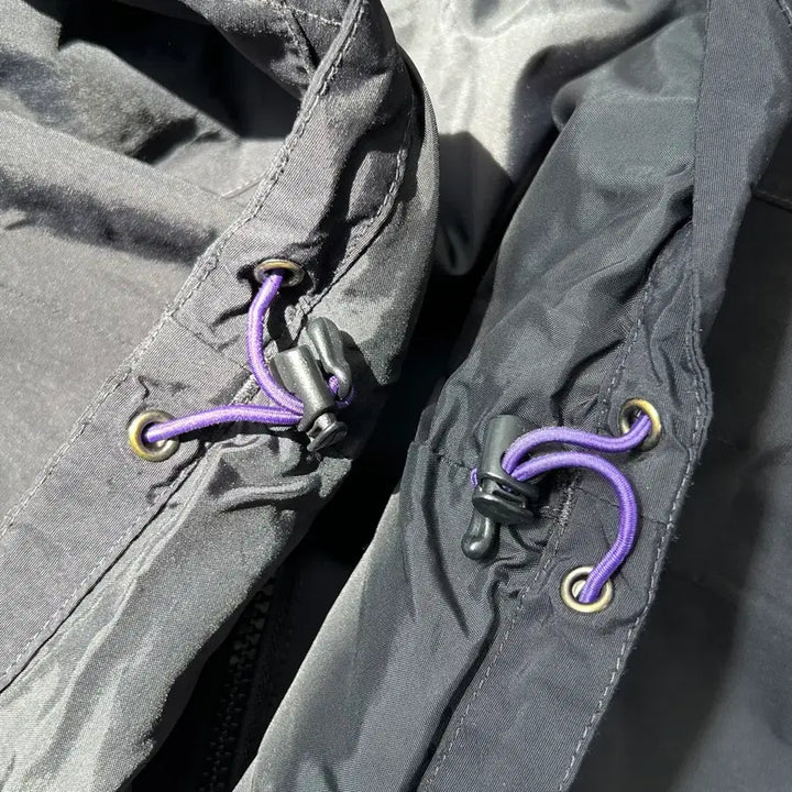 [BUNJANG] The North Face Hyvent Purple Logo Windbreaker Jacket / 노스페이스 하이벤트 퍼플로고 바람막이