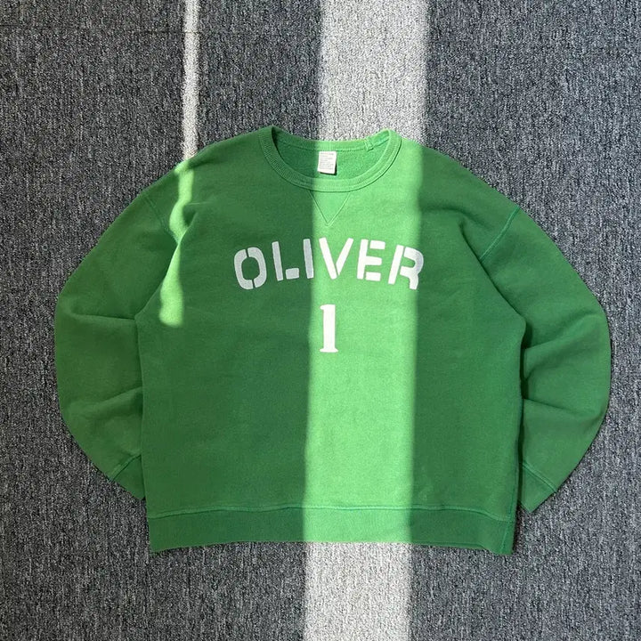 [BUNJANG] Thomas More Green Oliver Sweatshirt / 토마스 모어 그린 올리버 맨투맨