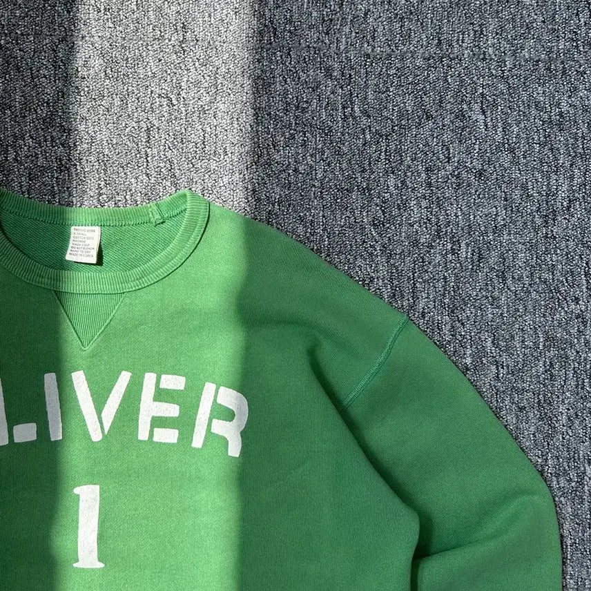 [BUNJANG] Thomas More Green Oliver Sweatshirt / 토마스 모어 그린 올리버 맨투맨