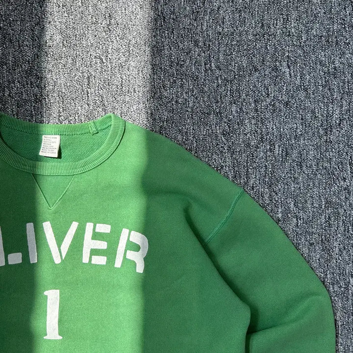 [BUNJANG] Thomas More Green Oliver Sweatshirt / 토마스 모어 그린 올리버 맨투맨