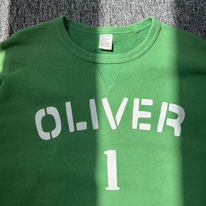 [BUNJANG] Thomas More Green Oliver Sweatshirt / 토마스 모어 그린 올리버 맨투맨