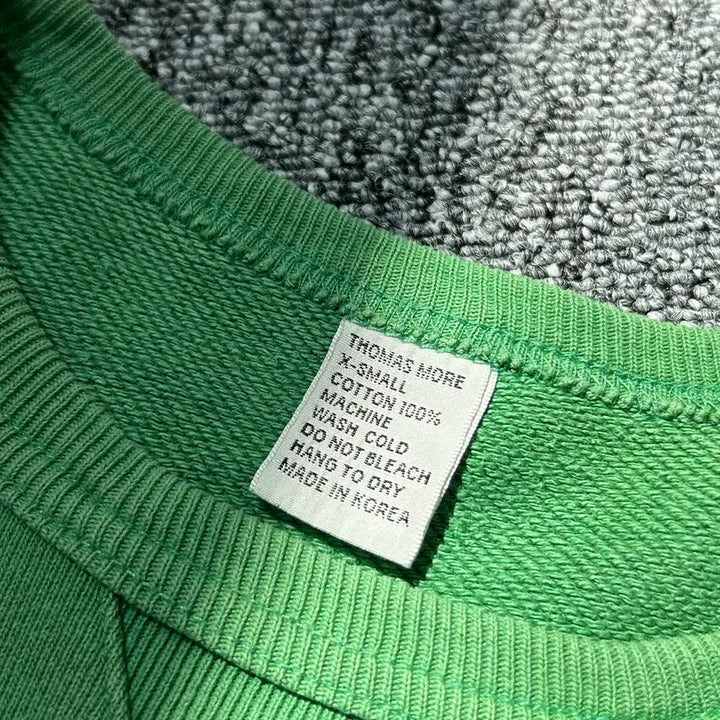 [BUNJANG] Thomas More Green Oliver Sweatshirt / 토마스 모어 그린 올리버 맨투맨